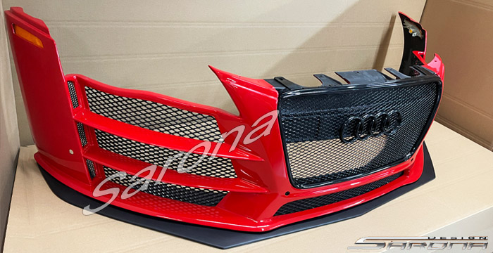 Custom Audi R8  Convertible Front Bumper (2008 - 2012) - $890.00 (Part #AD-005-FB)